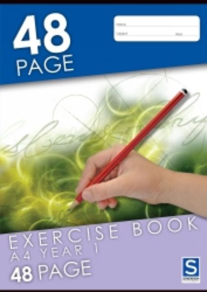 Picture of EXERCISE BOOK SOVEREIGN A4 YEAR 1 RULED