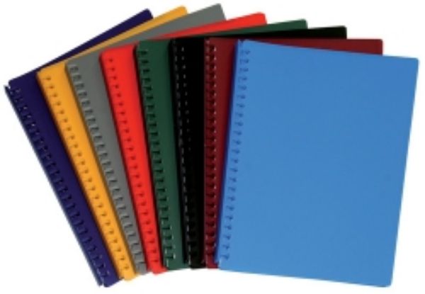 Picture of DISPLAY BOOK A4 REFILLABLE NAVY BLUE 20P