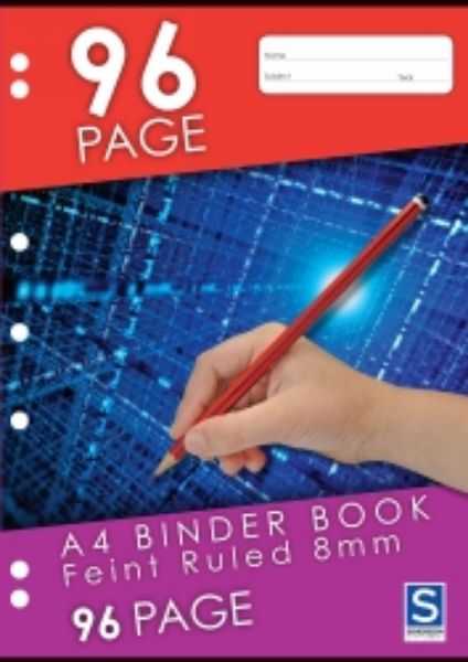 Picture of BINDER BOOK GNS A4 96 PAGE