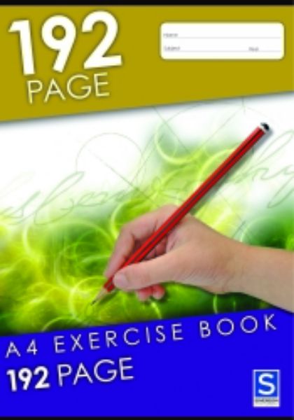 Picture of EXERCISE BOOK GNS A4 192PG