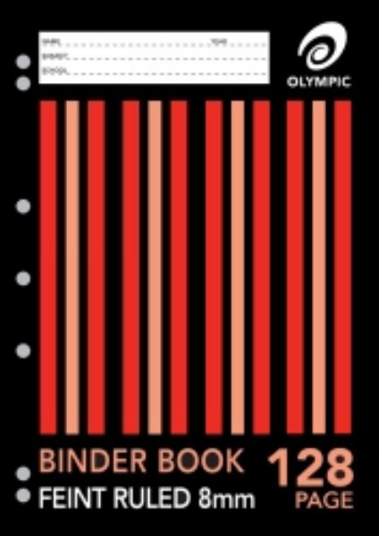 Picture of BINDER BOOK A4 128 PAGE  OLYMPIC