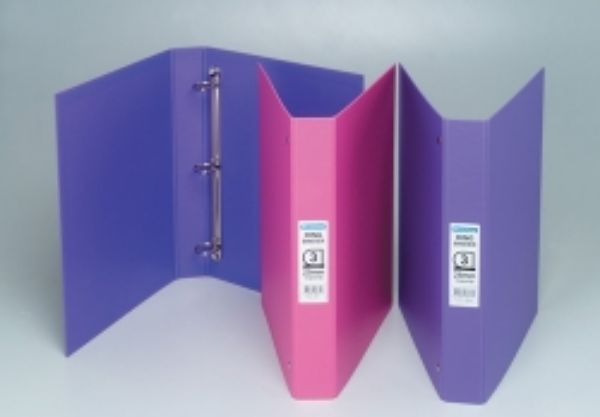 Picture of BINDER B/TONE A4 3D 25MM PURPLE
