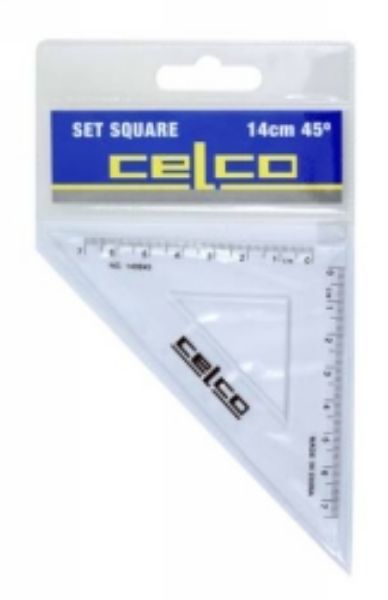 Picture of SET SQUARE CELCO    140MM - 45 DEGREES