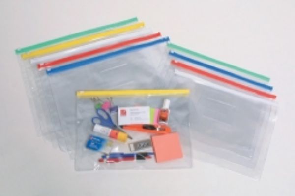 Picture of DATA CASE ENV MARBIG A4 TRANS W/ZIP