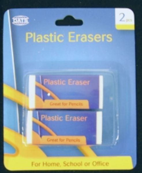 Picture of ERASERS PLASTIC DATS
