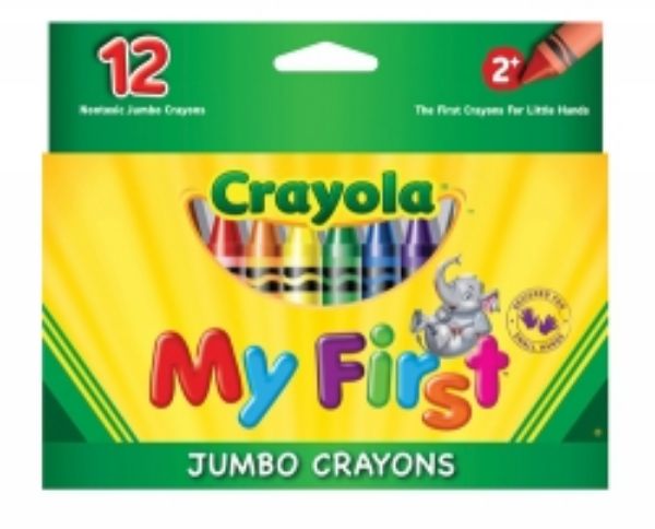Picture of CRAYONS CRAYOLA MY FIRST GIANT 12'S