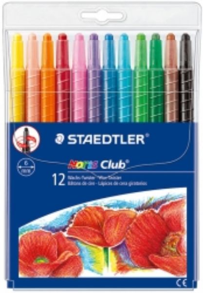 Picture of CRAYONS STAEDTLER NORIS CLUB WAX TWISTER