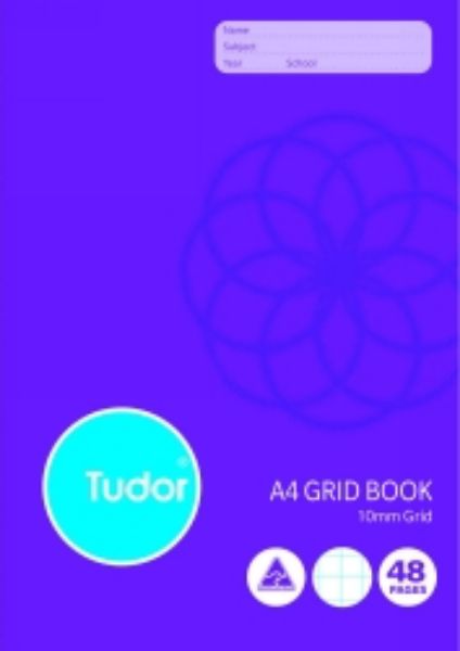 Picture of GRID BOOK TUDOR A4 10MM 48 PG