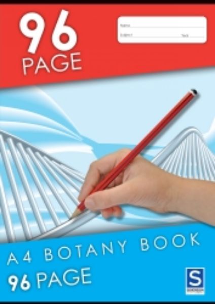 Picture of BOTANY BOOK SOVEREIGN A4 8MM BOTANY 96PG